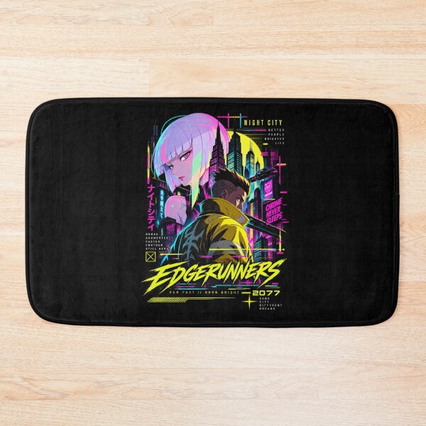 Item preview, Neon Night City Futuristic Anime Streetwear Design designed and sold by TokyoCraft.