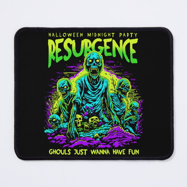 Item preview, Resurgence Halloween Zombie T-Shirt | Ghouls Just Wanna Have Fun Graphic Tee | Neon Horror Party Shirt designed and sold by baretyas.