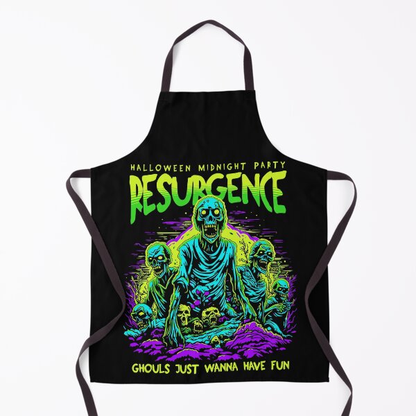 Item preview, Resurgence Halloween Zombie T-Shirt | Ghouls Just Wanna Have Fun Graphic Tee | Neon Horror Party Shirt designed and sold by baretyas.