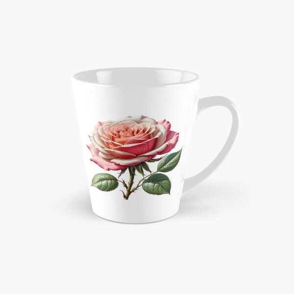Item preview, Graceful Rose Bloom Surrounded by Fresh Green Leaves. designed and sold by MissYouONLY.