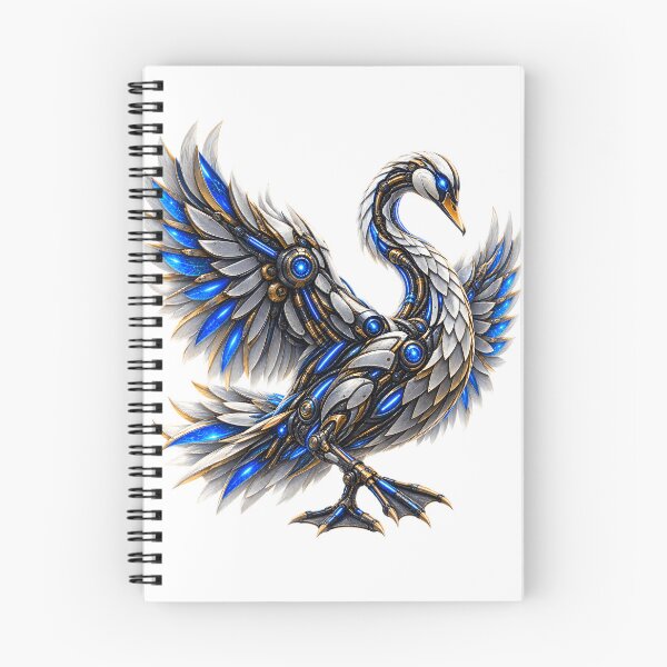 Item preview, Steel Swan – Cybernetic Mechanical Swan designed and sold by SteelCoat Studio.
