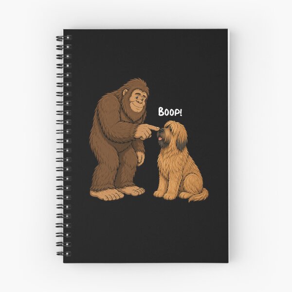Item preview, Bigfoot and Briard Boop Fun Design Sasquatch designed and sold by rafaeltto.