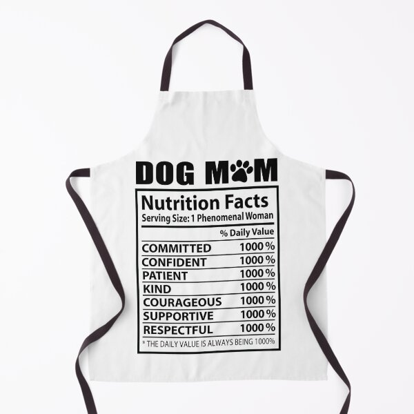 Item preview, Dog Mom Nutrition Facts Funny Pet Lover Gift designed and sold by ShopFanCreation.