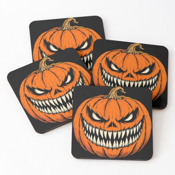 Item preview, Evil Jack O Lantern Scary Pumpkin Halloween Horror designed and sold by WILLIAMS-BR.