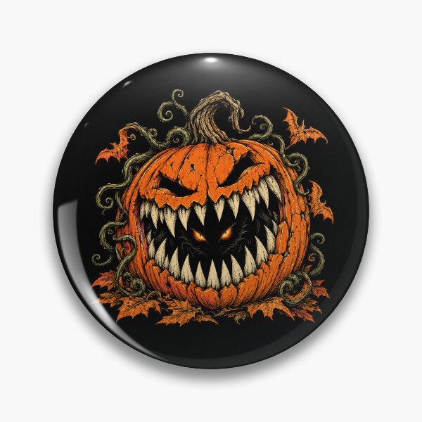 Item preview, Evil Jack O Lantern Scary Pumpkin Halloween Horror designed and sold by WILLIAMS-BR.