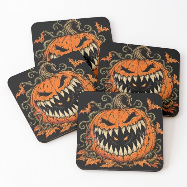 Item preview, Evil Jack O Lantern Scary Pumpkin Halloween Horror designed and sold by WILLIAMS-BR.