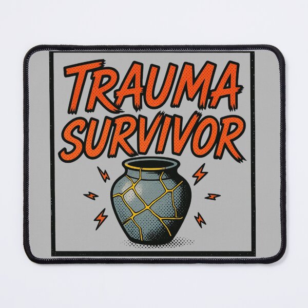 Item preview, Trauma Survivor Vase - red designed and sold by Mind Empowerment Designs.