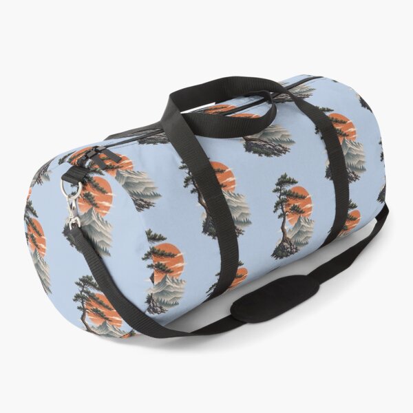 Item preview, Windswept Pine Mountain Sunset Vintage Landscape designed and sold by BROHLine Studio.