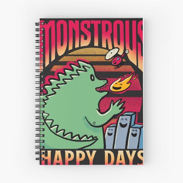 Item preview, Monstrous Happy Days – Sarcastic Bad Day Humor designed and sold by baginiak.