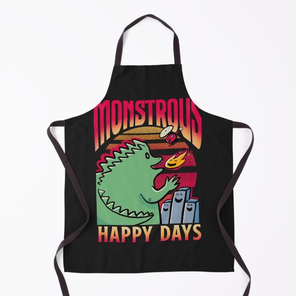 Item preview, Monstrous Happy Days – Sarcastic Bad Day Humor designed and sold by baginiak.
