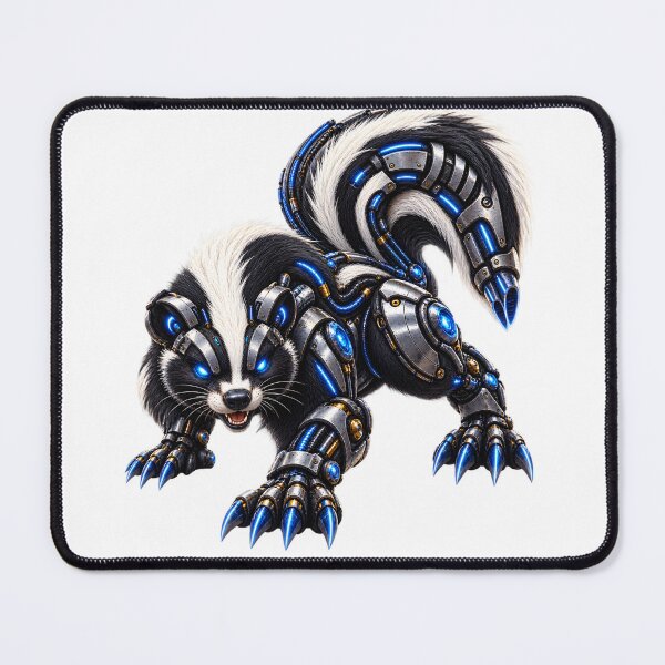 Item preview, Steel Skunk – Cybernetic Mechanical Skunk designed and sold by SteelCoat Studio.