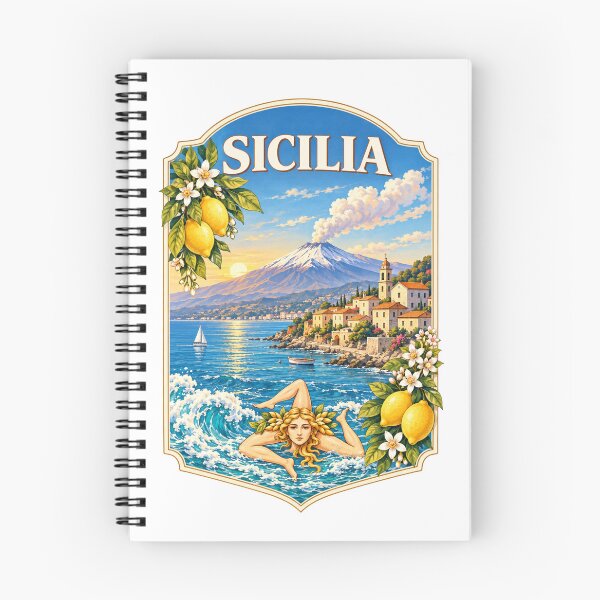 Item preview, Sicilia Italy | Sicily Trinacria Travel Vintage  designed and sold by PamLeeDesign.