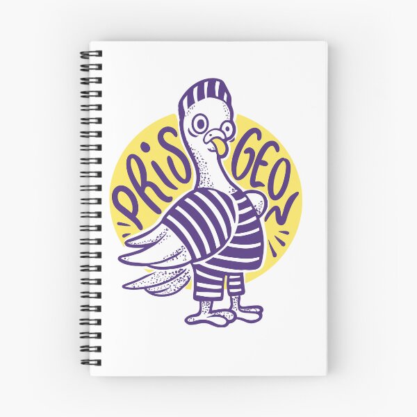 Item preview, Funny Prisgeon Prisoner Pigeon Pun Bird Joke designed and sold by Hilal-Studio.