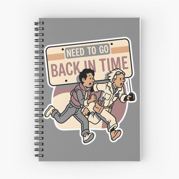 Item preview, Need To Go Back In Time – Tintin Style Back To The Future Parody designed and sold by BravenBold.