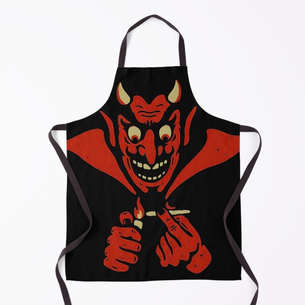 Item preview, Vintage Demon with a Macabre Smile designed and sold by NF Designs Studio DTF.