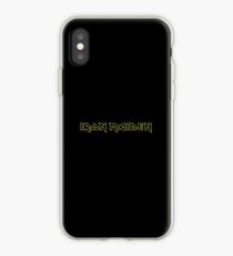 Iron Maiden logo - yellow iPhone Case