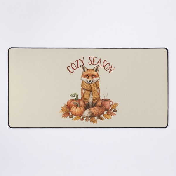 Item preview, Cozy Season Autumn Fox Pumpkin Spice Fall Aesthetic designed and sold by Design_Your_Day.