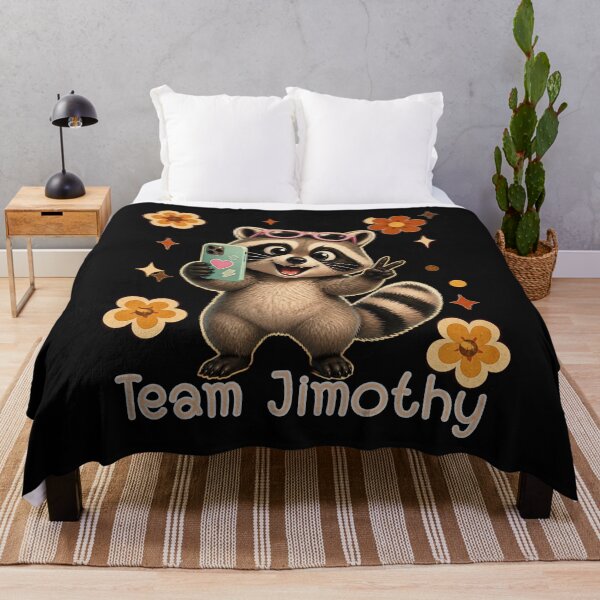 Item preview, Team Jimothy – Viral Raccoon Selfie Meme designed and sold by VisualPantry.