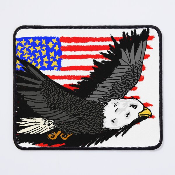 Item preview, USA Flag Eagke Art designed and sold by KonphieOficial.