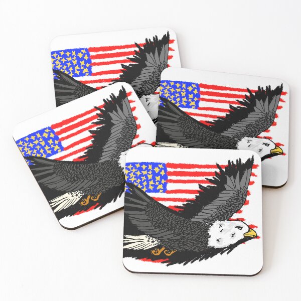 Item preview, USA Flag Eagke Art designed and sold by KonphieOficial.