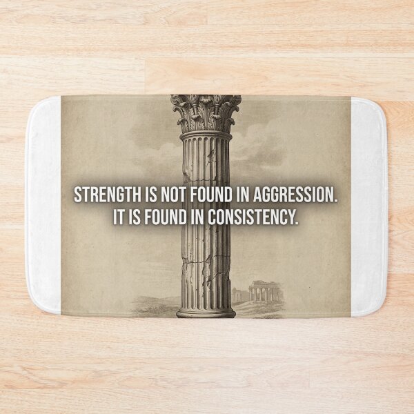 Item preview, Strength Is Found in Consistency designed and sold by vibemuseum.studio.