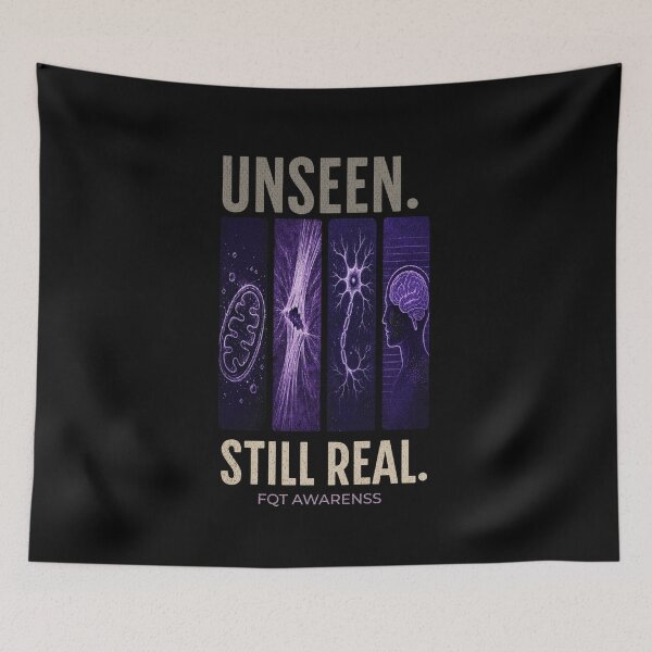 Item preview, FQT Awareness – Unseen. Still real. designed and sold by Small Revolutions.
