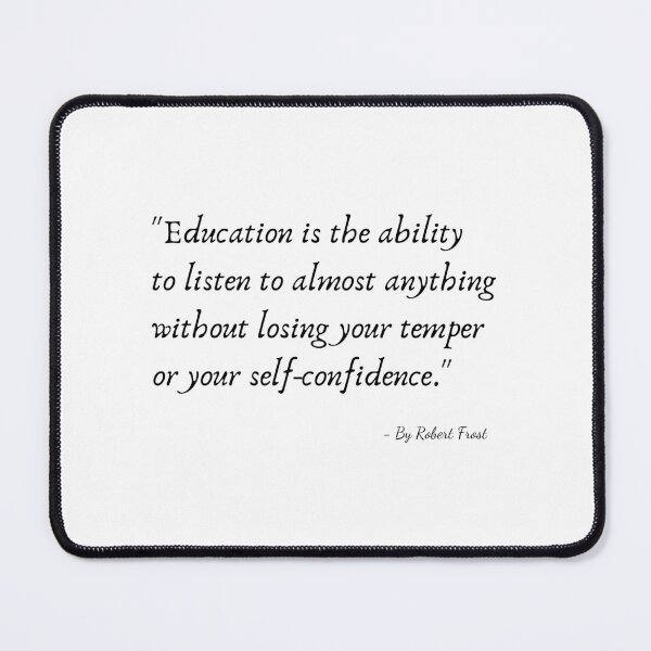 Item preview, A Quote from Various Interviews and Speeches by Robert Frost designed and sold by Poemit.