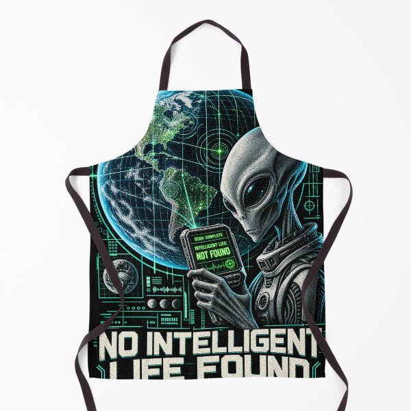 Item preview, No Intelligent Life Found – Alien Earth Scan designed and sold by Cohaagens Bazaar.