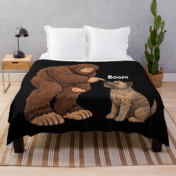 Item preview, Bigfoot and Cairn Terrier Boop Fun Design Sasquatch designed and sold by rafaeltto.
