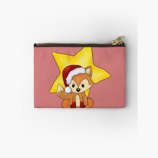 Item preview, Poinsettia with fox designed and sold by Blumchen.