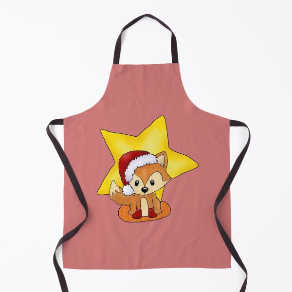 Item preview, Poinsettia with fox designed and sold by Blumchen.
