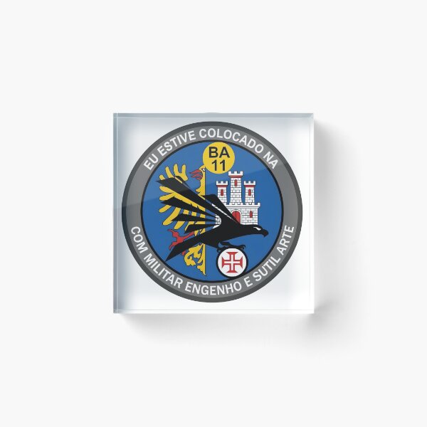 Item preview, Portuguese Air Force Base No. 11 Beja Commemorative Patch designed and sold by CharlieDesings.