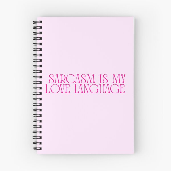 Item preview, Sarcasm is my love language  designed and sold by Nono-artist.