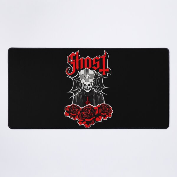 Item preview, GHOSTS Band Skull Papals Roses Dark  designed and sold by PalasGryzuary.