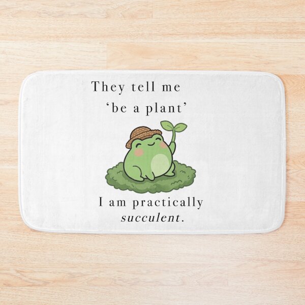 Item preview, Cute Plant Frog Succulent Kawaii Art designed and sold by Cozy Moss Studio.