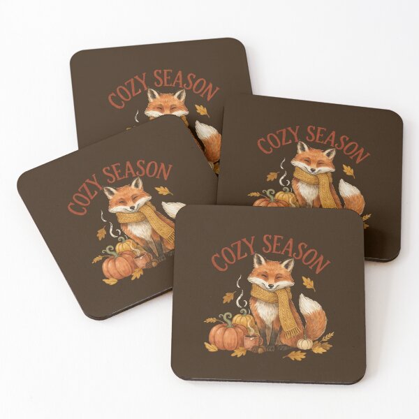Item preview, Copy of Cozy Season Autumn Fox Pumpkin Spice Fall Aesthetic designed and sold by Design_Your_Day.