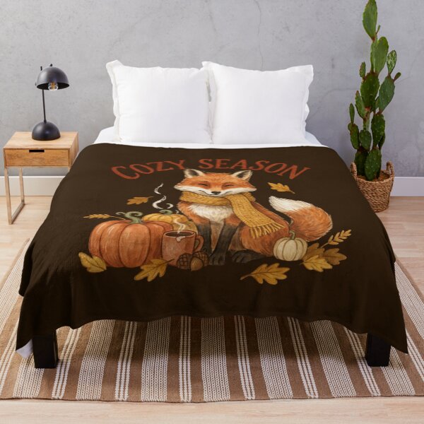 Item preview, Copy of Cozy Season Autumn Fox Pumpkin Spice Fall Aesthetic designed and sold by Design_Your_Day.