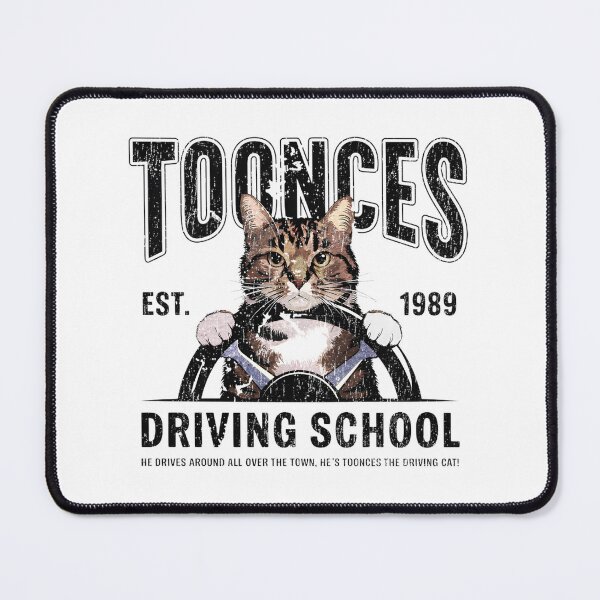 Item preview, Retro Toonces Cat Driving Vintage Style Illustration designed and sold by satawis.