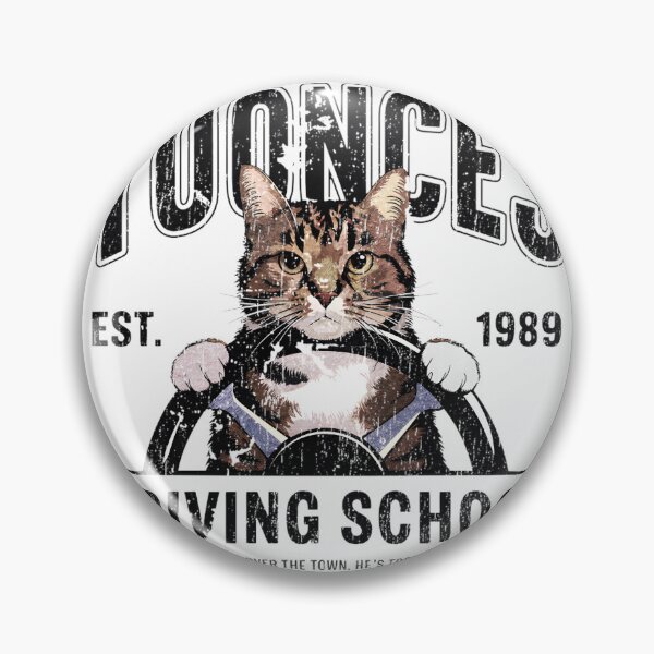 Item preview, Retro Toonces Cat Driving Vintage Style Illustration designed and sold by satawis.