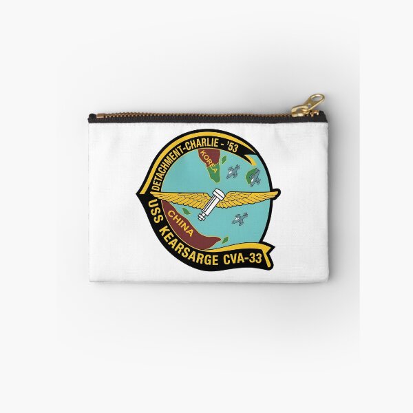 Item preview, USS Kearsarge CVA-33 Detachment Charlie 1953 Korean War Patch designed and sold by CharlieDesings.