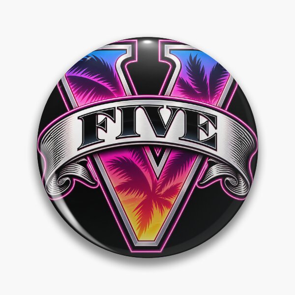 Item preview, GTA 5 but GTA 6 Style | Vibrant Vice City Inspired GTA V Fan Art | Retro Neon Gaming Design designed and sold by lexxclothing.