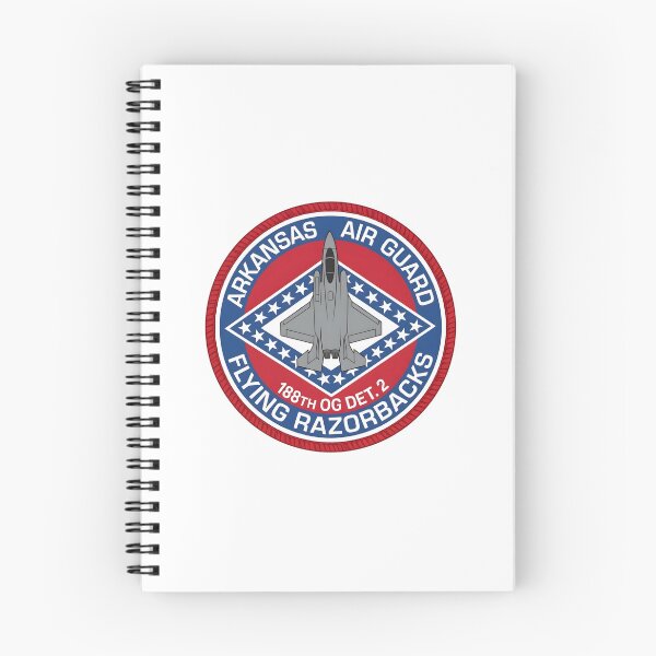 Item preview, Arkansas Air Guard 188th OG Det. 2 Flying Razorbacks Patch designed and sold by CharlieDesings.