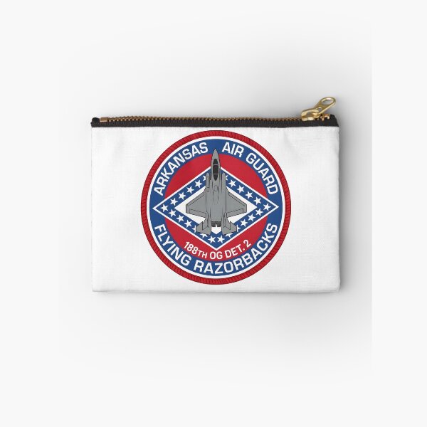 Item preview, Arkansas Air Guard 188th OG Det. 2 Flying Razorbacks Patch designed and sold by CharlieDesings.