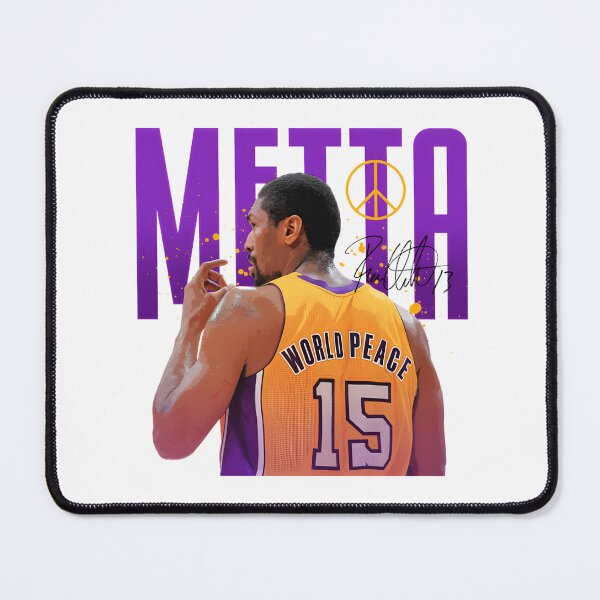 Item preview, Metta World Peace Inspired Artistic Basketball Tribute Design designed and sold by klickklick.