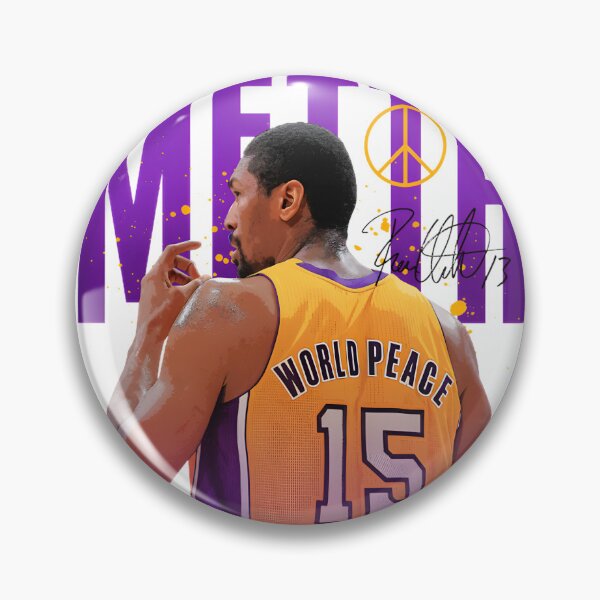 Item preview, Metta World Peace Inspired Artistic Basketball Tribute Design designed and sold by klickklick.