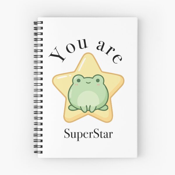 Item preview, Cute Frog You Are A Superstar designed and sold by Cozy Moss Studio.