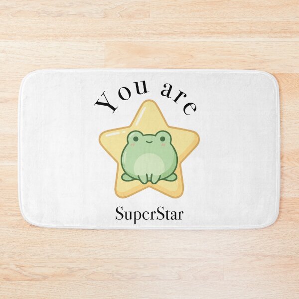 Item preview, Cute Frog You Are A Superstar designed and sold by Cozy Moss Studio.