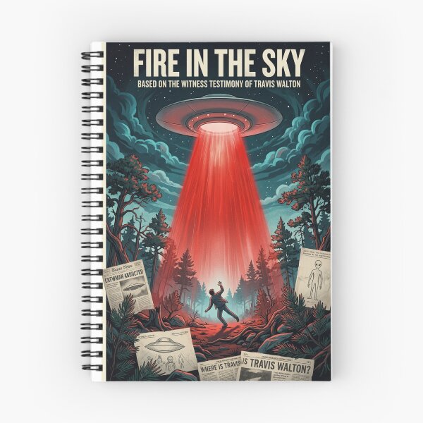 Item preview, The Travis Walton Incident - Custom Original UFO X-Files Case Poster Wall Art designed and sold by Cool Robot Bro..
