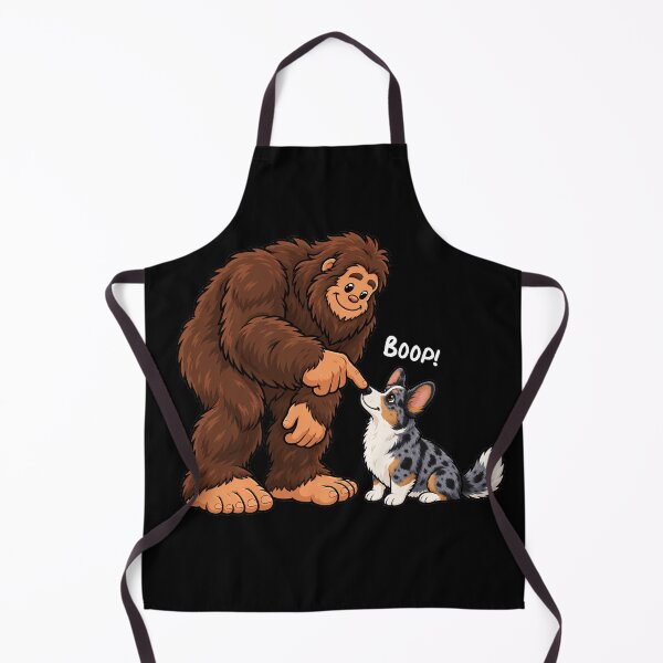 Artikelvorschau, Bigfoot und Cardigan Welsh Corgi Boop Fun Design Sasquatch entworfen und verkauft von rafaeltto.