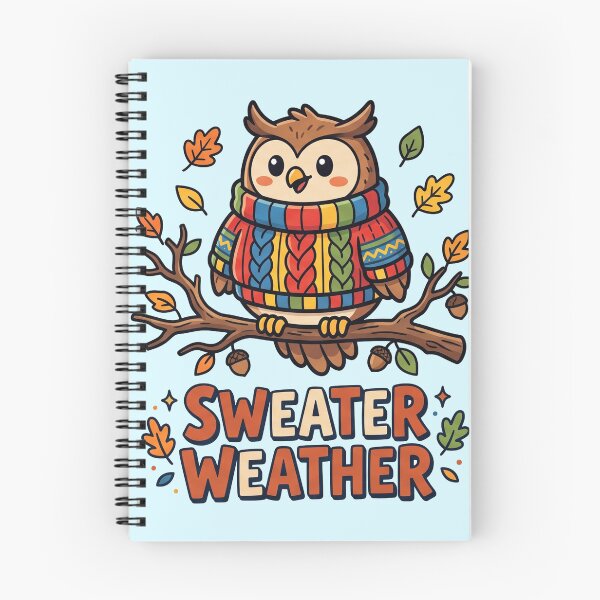 Item preview, Cute Sweater Weather Owl in Colorful Knit Jumper designed and sold by Studio_88.
